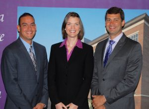 Welcome Dr. Jorge Arriagada, Dr. Laura Johnson, and Dr. Mark Cummings, the school’s first pediatric dentistry residents.